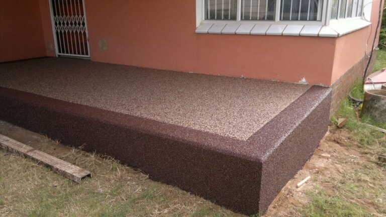 Verandah Paving Ideas Pebble Paving 123131