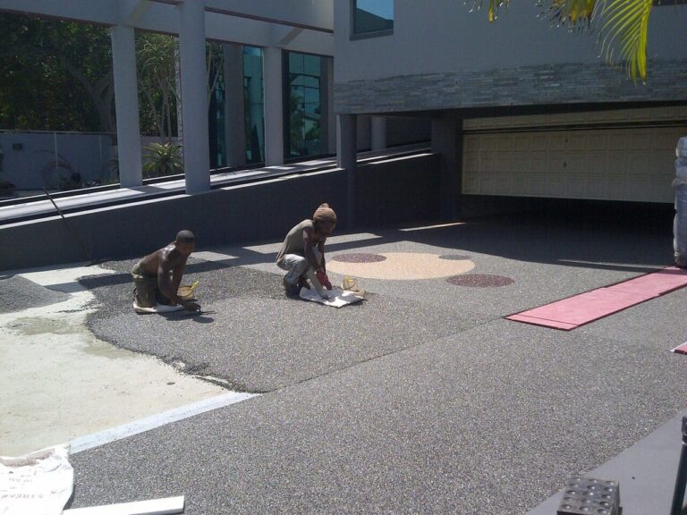 driveway paving ideas pebble paving 1312
