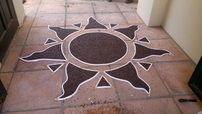 pebble paving patterns