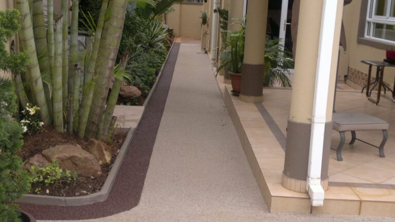 walkway paving pebble paving 7